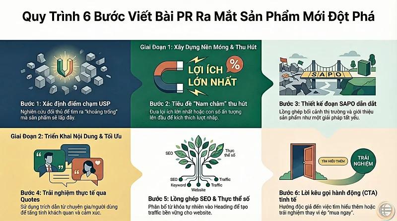 c&aacute;ch viết b&agrave;i PR ra mắt sản phẩm mới hiệu quả
