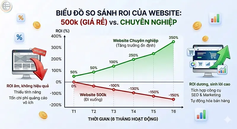 So s&aacute;nh hiệu quả web 500k