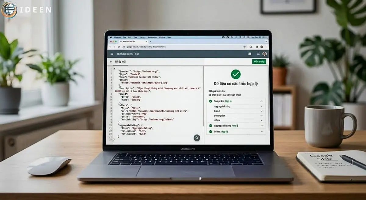 Kiểm tra Schema Markup