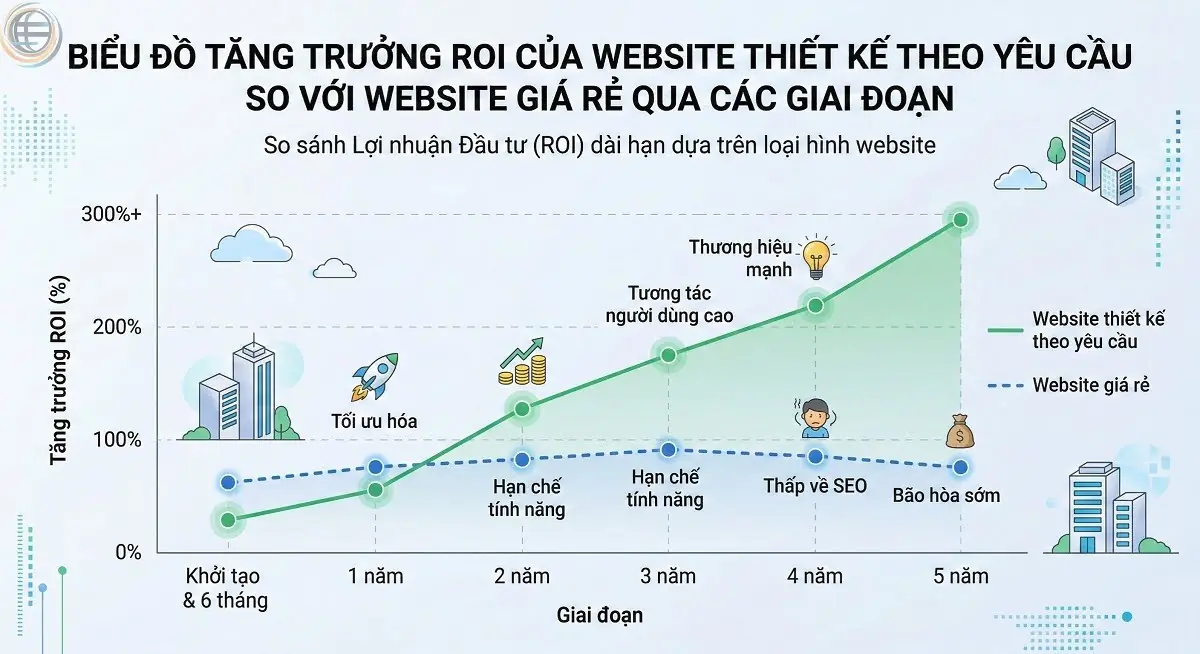 Lợi nhuận đầu tư website